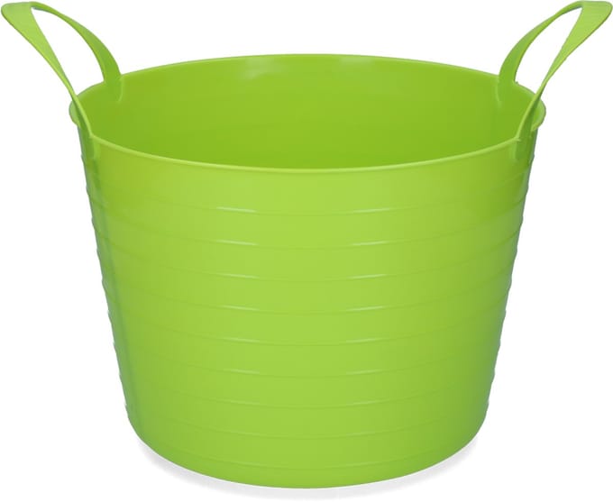 Vplast Emmer V-Trug Flexi 40 liter Limoen