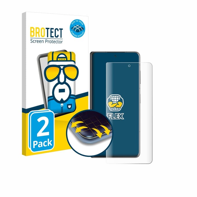 BROTECT - Screenprotector voor Honor Magic V3 - Folie Beschermfolie transparant volledig dekking - 2 Stuks