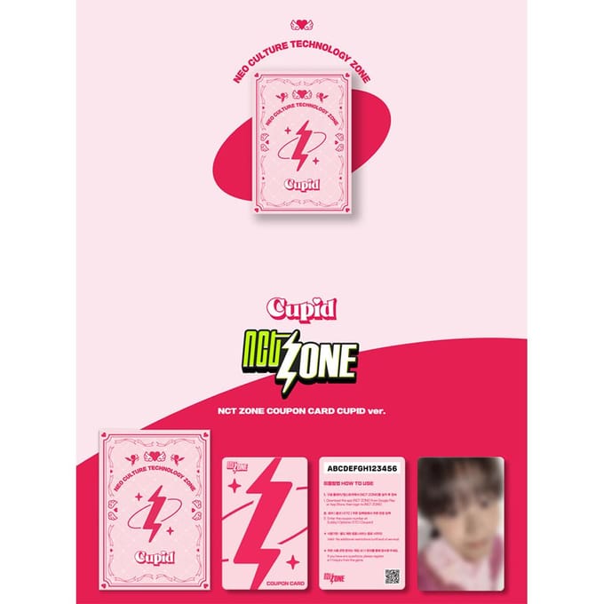 NCT - NCT ZONE Couponkaart CUPID versie white