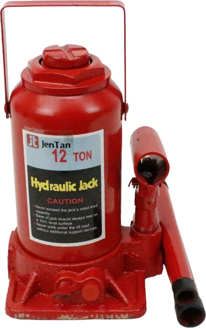 Jentan HJ-12 -Potkrik - Hydraulisch - max. 12 ton - Autokrik - Hydraulische potkrik