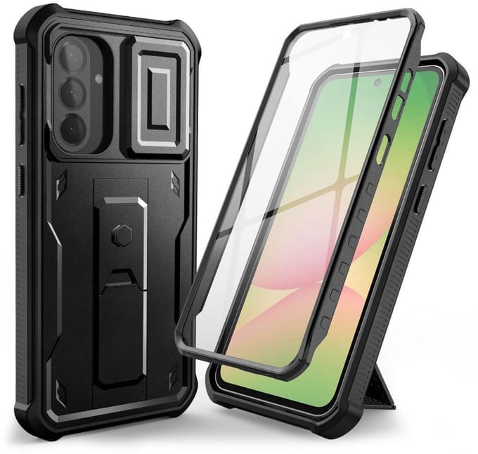 Tech-Protect Hoesje Geschikt voor Samsung Galaxy A56 en A36 - met screen protector