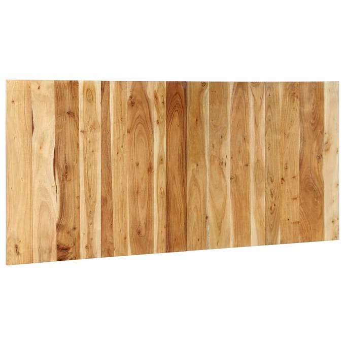 vidaXL - Hoofdbord - 180 - cm - massief - acaciahout