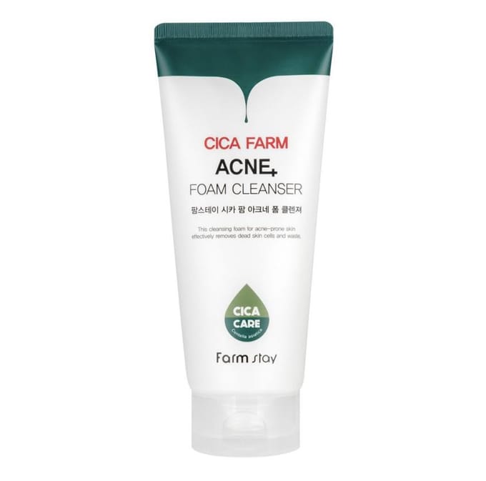 Farm Stay Cica Farm Nature Solution Reinigingsschuim 180ml (3 Opties) 1pcs white
