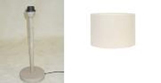Utello tafellamp Madin h40cm Ø15cm concrete