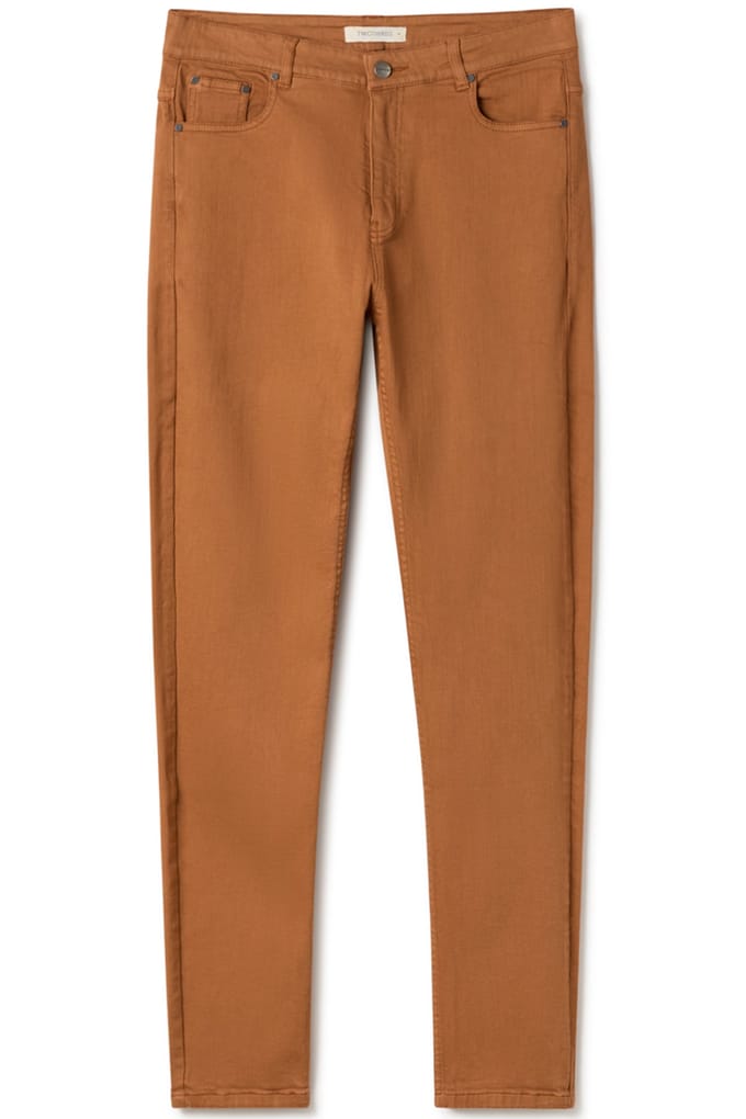 TWOTHIRDS Cleopha - Caramel Taglia: 36 | Jeans Slim Fit Outlet | Donna | Marrone