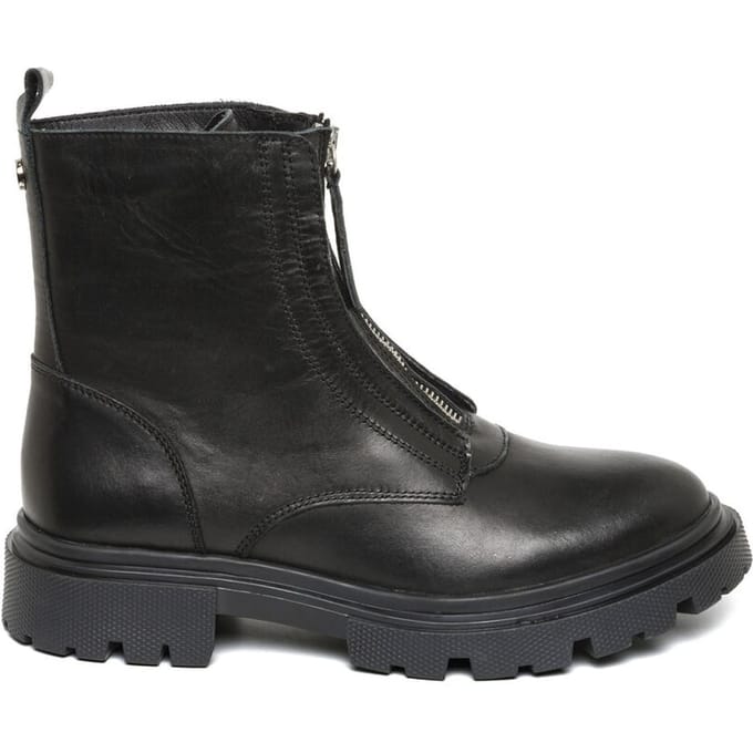 Steve Madden Rilana Booties Black Leather Taglia: 42 | Stivali Outlet | Donna | Nero