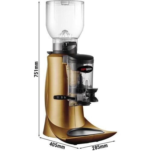 GGM Gastro Kaffeemühle - 2kg - 55dB - Mit Dosierer - Gold Goud