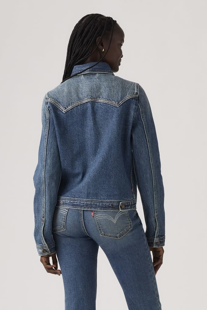 Levi's Original Trucker Bling Show On The Road Größe: S | Jeansjacken Outlet | Damen