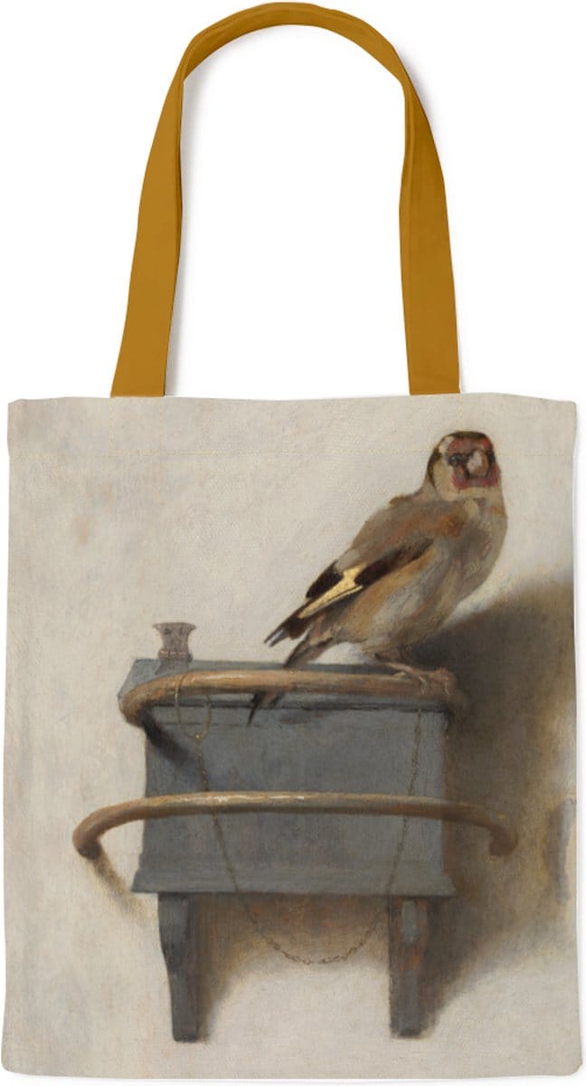 Luxe katoenen tas, gevoerd, Puttertje, Fabritius
