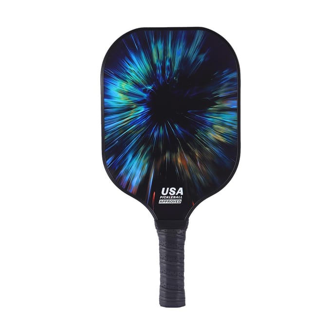 Koolstofvezel Piek Racket Koolstof Honingraat Buitensporten Grafiet Shuttlecocks Strand Rackets blue