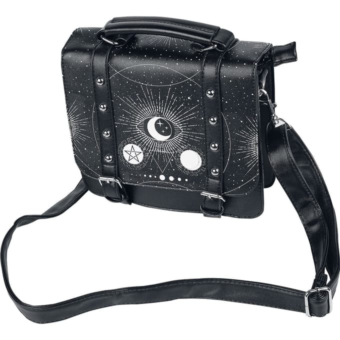 Banned Cosmic Unisex Schoudertas - zwart - Standard