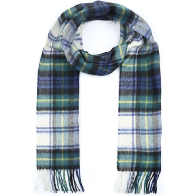 Barbour Sjaal Gordon Wol Groen - Maat - Heren