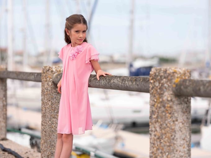 GYMP - Roze jurk - Maat 152 - Meisjes - Pink -
