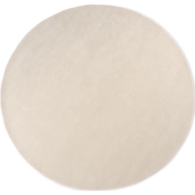 Ferm Living Stil getuft tapijt - off-white - Ø 240 cm