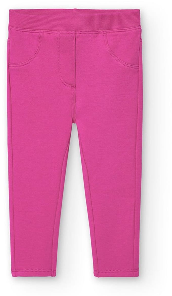 Boboli Stretch Fleece Broek Roze 12 Months Meisjes