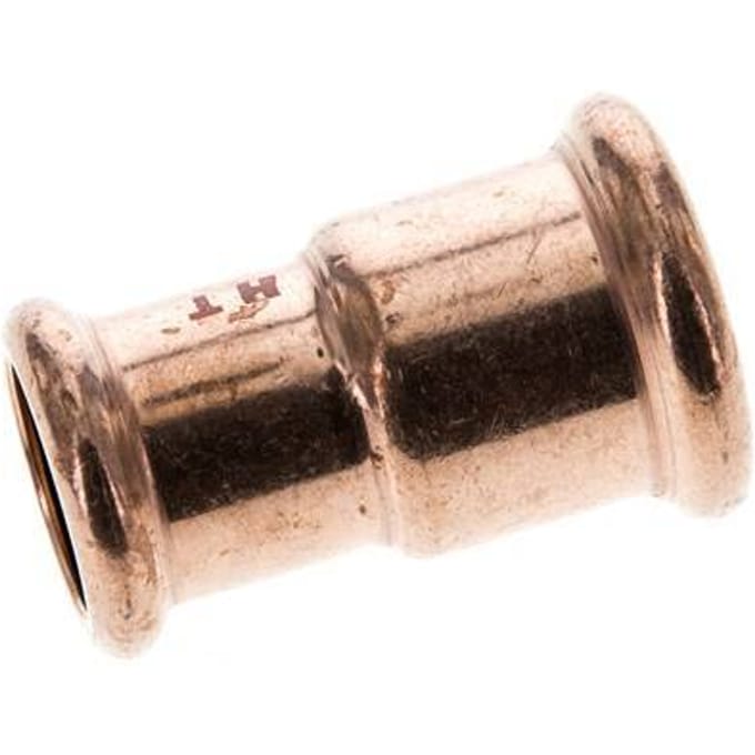 Perskoppeling - 18mm & 22mm Persmof - Koperlegering