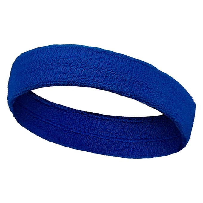 Feest hoofdband - Zweetband - One size / Kobalt blauw