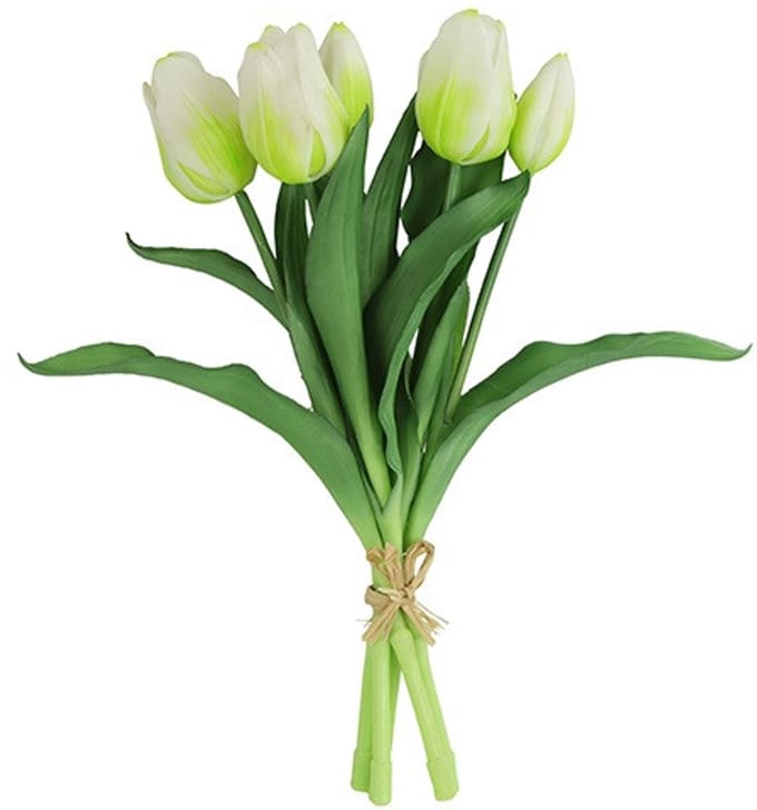 Countryfield Kunstboeket Tulipa wit