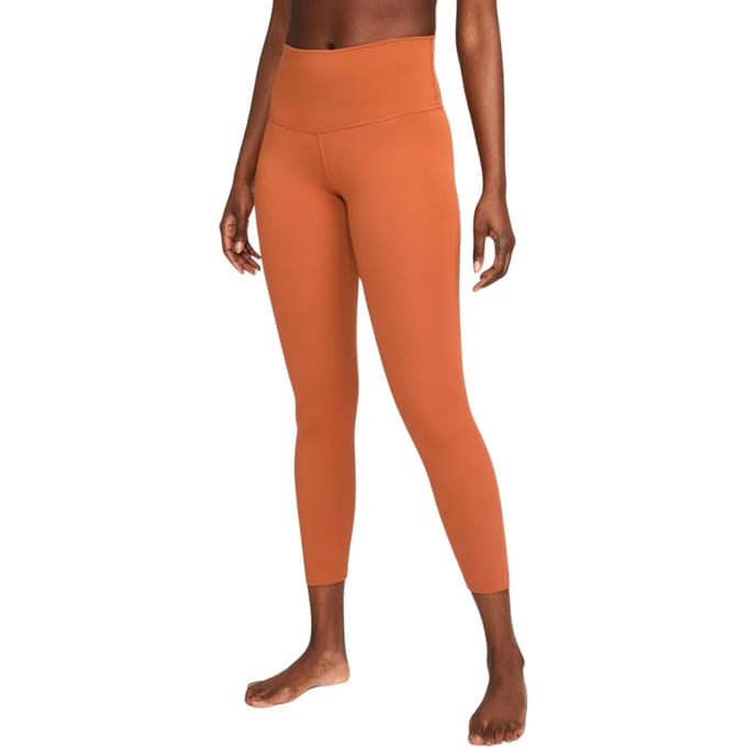 Nike Dri-Fit roestbruine yogalegging