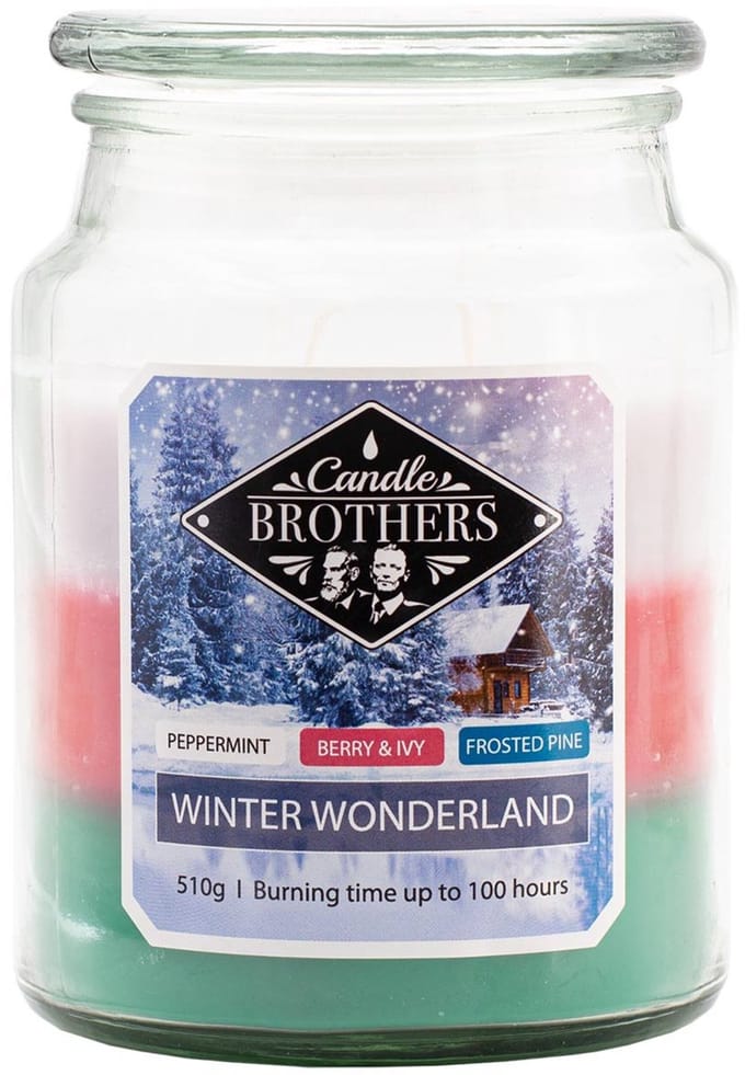 Candle-Brothers Geurkaars - Winterwonderland - geurende was
