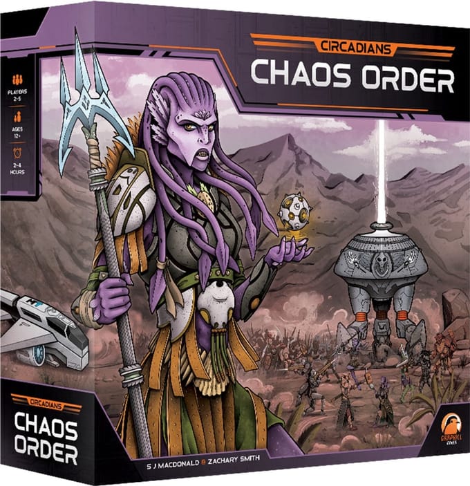 Circadians Chaos Order Bordspel - EN