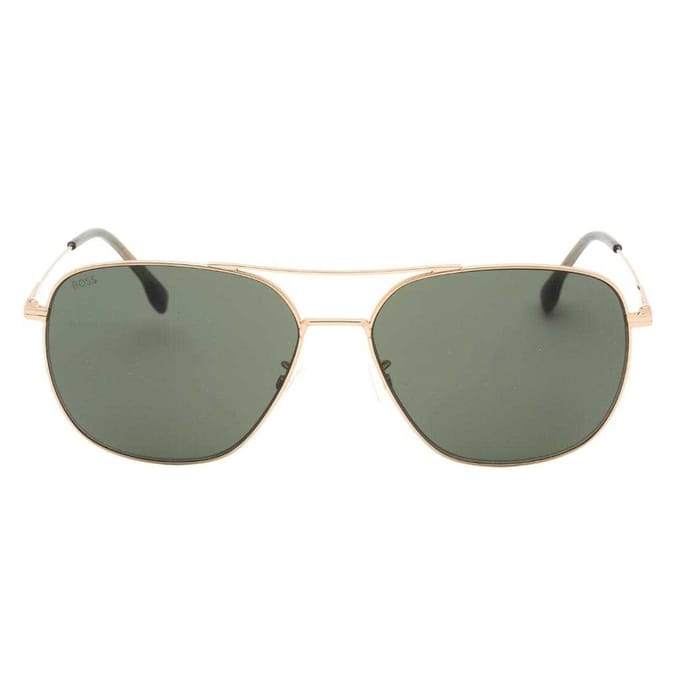 Hugo Boss Matte zonnebril heren (Goud)