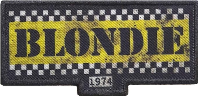 Blondie Taxi Patch - Multicolour polyester patch om op te strijken