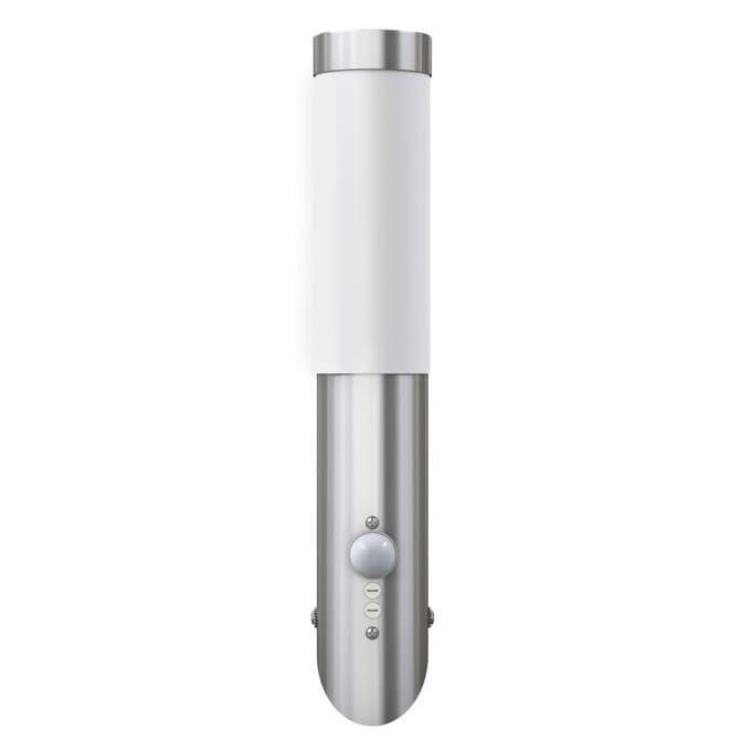vidaXL Buitenlamp RVS Enego met sensor