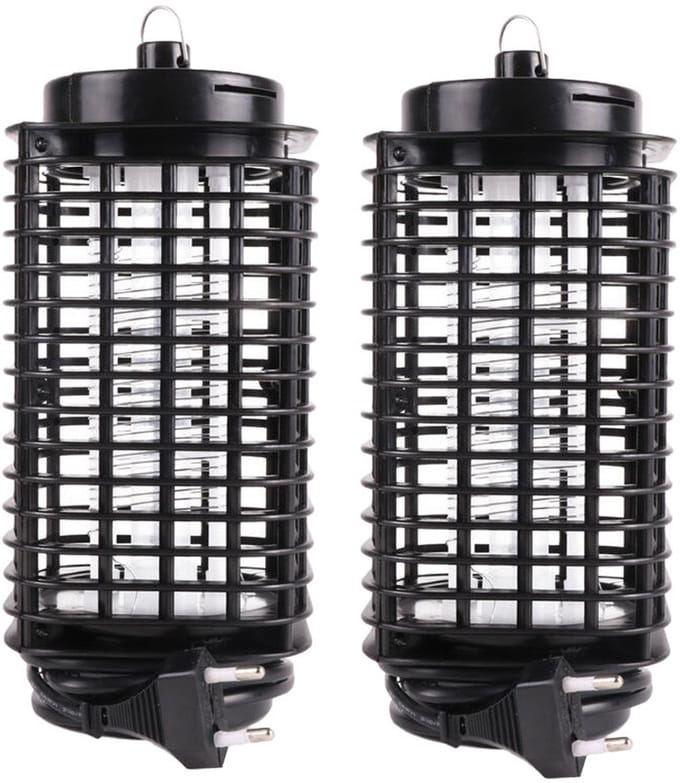Benson Muggenlamp - 2x - UV-LED - 10 x 22 cm - insectenlamp - 40 m bereik