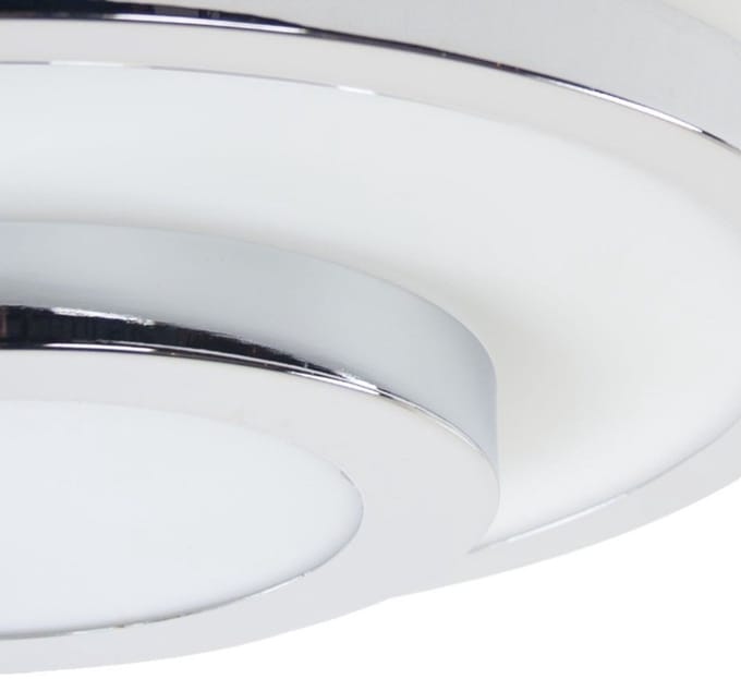 HighLight plafondlamp Master IP44 Ø 35 cm - chroom