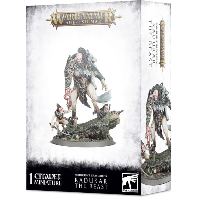 Beeldje Games Workshop Warhammer AoS - Soulblight Gravelords Radukar The Beast