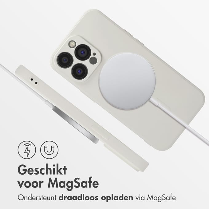 imoshion Color Backcover met MagSafe voor de Apple iPhone 13 Pro - Beige