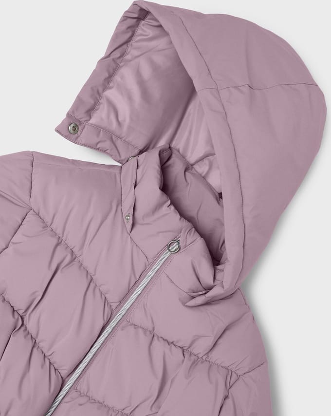 NAME IT NKFMORNING PUFFER JACKET SHORT TB Meisjes Jas - Maat 152