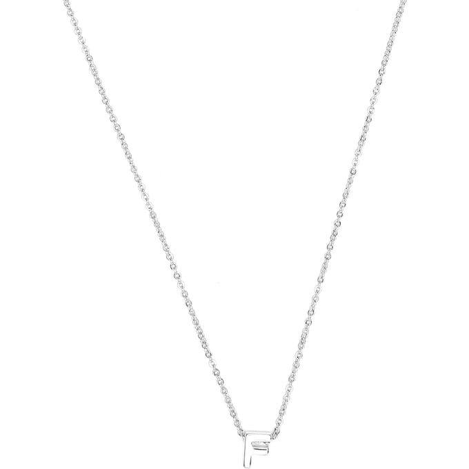 Luxenter Ketting met zilveren afwerking - Alphabet