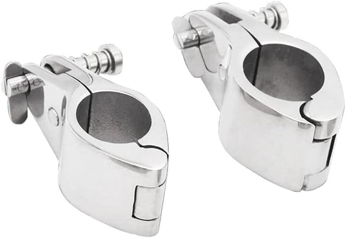 Bimini Top Jaw Slide Clips - RVS 316 Heavy Duty Boot Marine Hardware, Hinge Rail Bevestiging en Accessoires