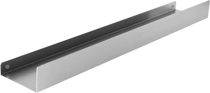 Rea Sf02-600 60Cm - Badkamer Doucheplank - Geborsteld Staal - 60X10X5Cm
