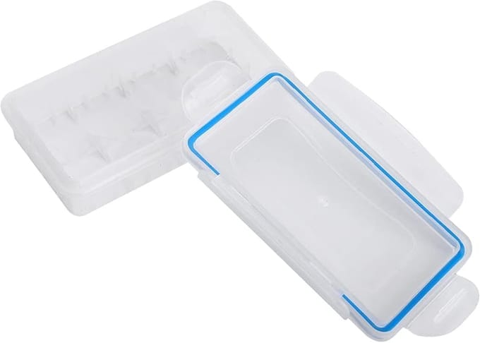 Batterij Beschermer - Batterij Houder - Batterijen Opslag - Waterdicht Ontwerp - 9x5x2.4 cm