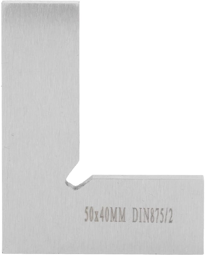 Dailygoods- Machinist Liniaal 90 Graden - Vierkante Liniaal