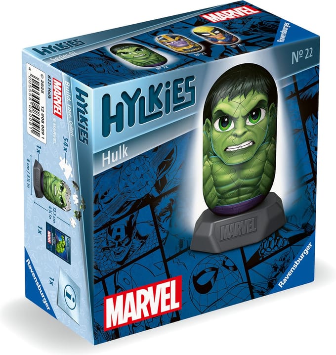Ravensburger 3D Puzzle Hylkies Marvel Hulk 54pcs. 3D Puzzels