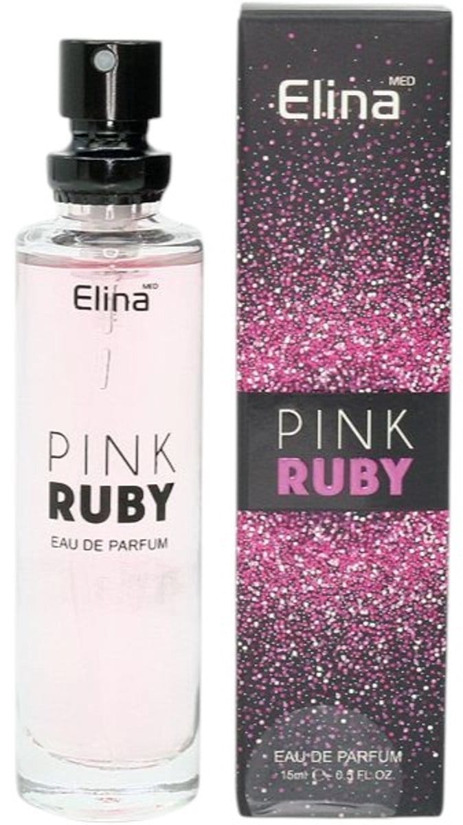Elina Parfum Pink Ruby For Woman Eau de Parfum 15ml