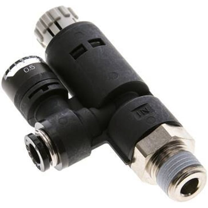 Pneumatische Drukregelaar 6mm - R1/4'' met manometer