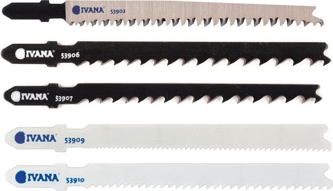 Ivana Decoupeerzaagbladenset - Hout En Metaal - 5x5 Stuks
