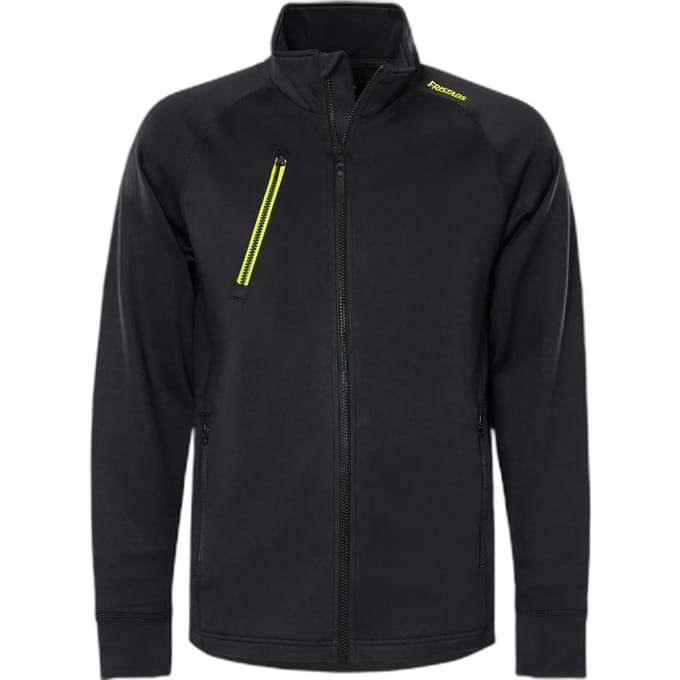 Fristads Polartec® stretch fleecejack 4870 GPY - Zwart - S