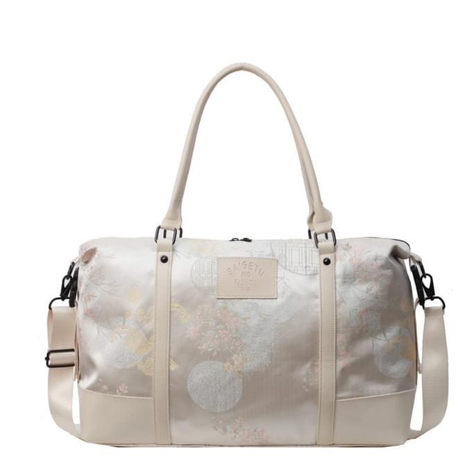 Modieuze Reistas in Chinese Stijl Lichtgewicht en Eenvoudig Reizen Elegant Handbagage Tas Droog- en Natvak Fitness Tas groen