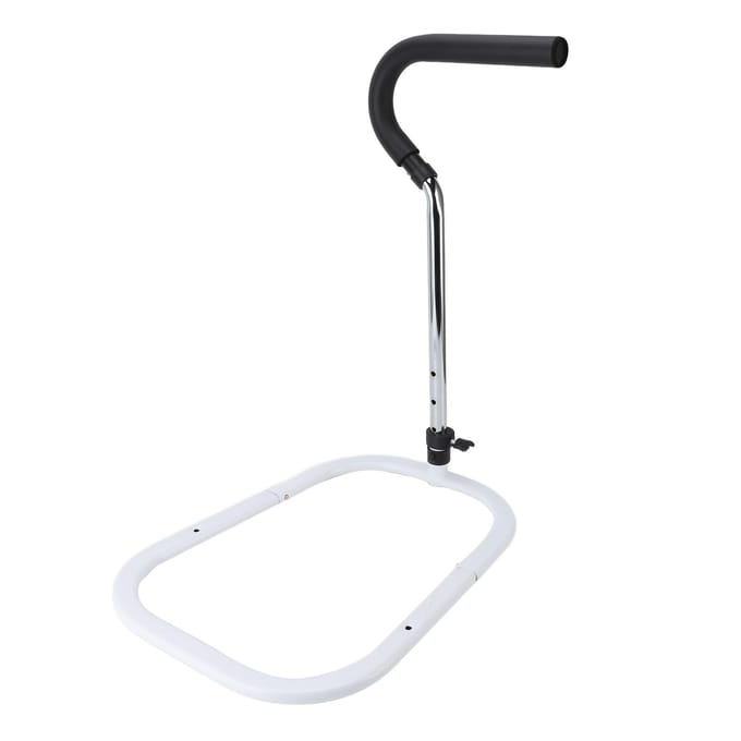 Nachtkastje Assistentie Handvat Bedhek Opsta Hulprail Verstelbare Hoogte Bed Assistentie Frame voor Ouderen white