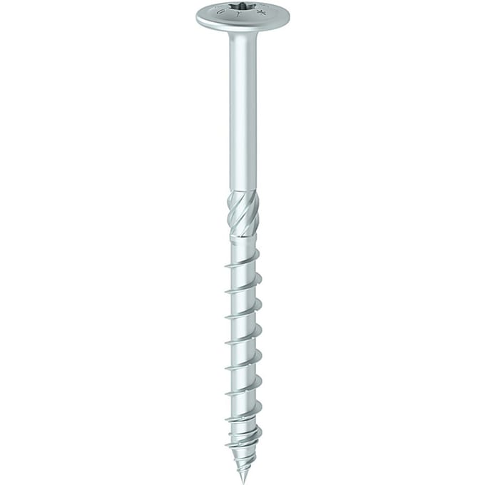 Tellerkopschroeven verzinkt 8 x 60mm | 50 stuks