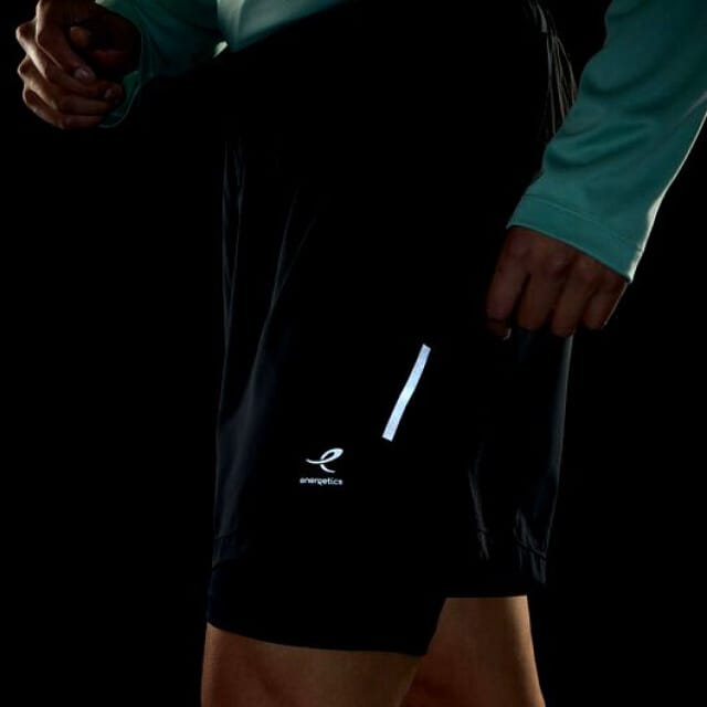 Energetics striko iv m hardloop korte broek 2-in-1 heren -