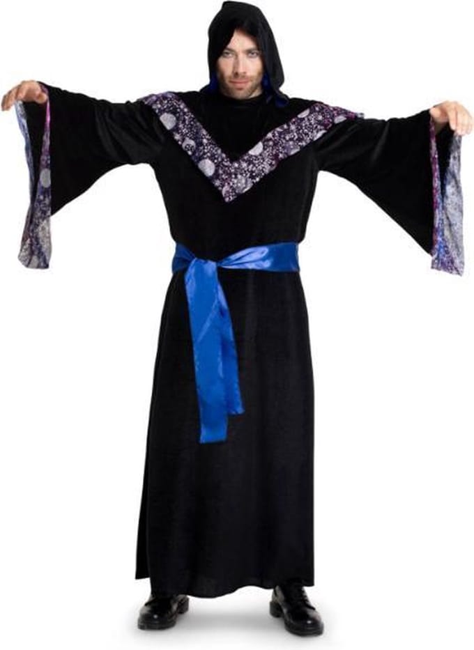 Folat - Lange Mantel Dark Moon (heren) - Maat S-M