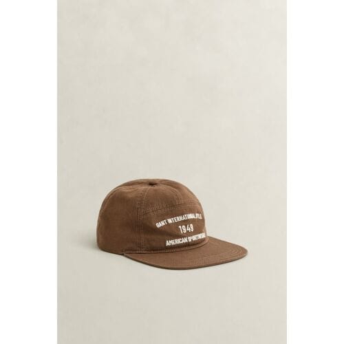 Gant Archive Camp Cap Mahogany Brown / male