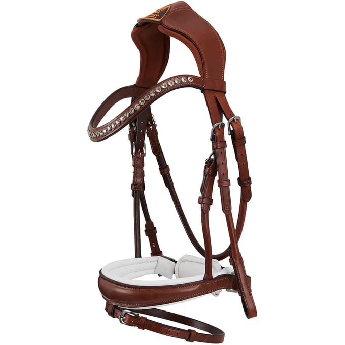 Acavallo Hoofdstel Poesia-Cognac-Full